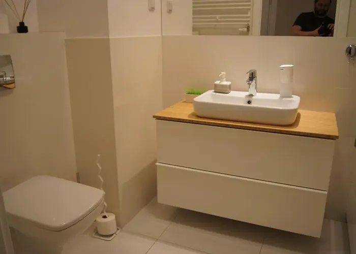 Cichy, Nowoczesny, Komfortowy Przy Galerii Mokotow 바르샤바